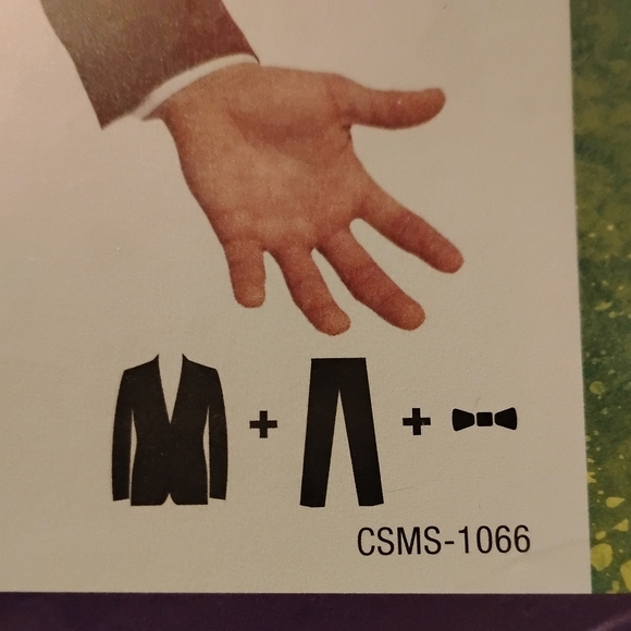 🆕 Suitmeister Beetlejuice Wedding Suit Adult Halloween Costume XL, NEW - Picture 10 of 10